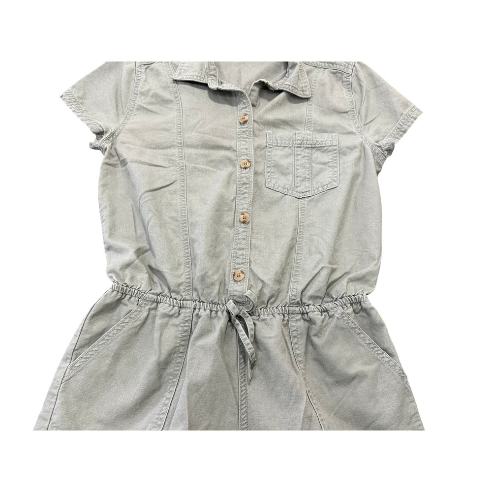 Abercrombie Kids girls size 13/14 Jumpsuit Green - Picture 5 of 9